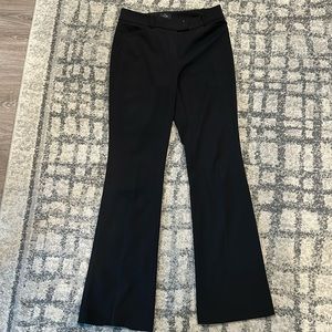 WHBM Slim Flare Black Trousers